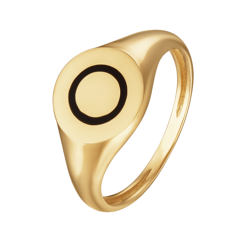Кольцо из желтого золота Savanna. Артикул: 119190210301 - Ювелирный Дом SOVA Jewelry House 