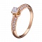 Кольцо из красного золота с бриллиантами Dress code. Артикул: 119138920101 - Ювелирный Дом SOVA Jewelry House 