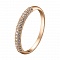 Кольцо из красного золота с бриллиантами Dress code. Артикул: 110534120101 - Ювелирный Дом SOVA Jewelry House 