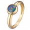 Кольцо из желтого золота с австралийским опалом Moonlight. Артикул: 119139010301 - Ювелирный Дом SOVA Jewelry House 